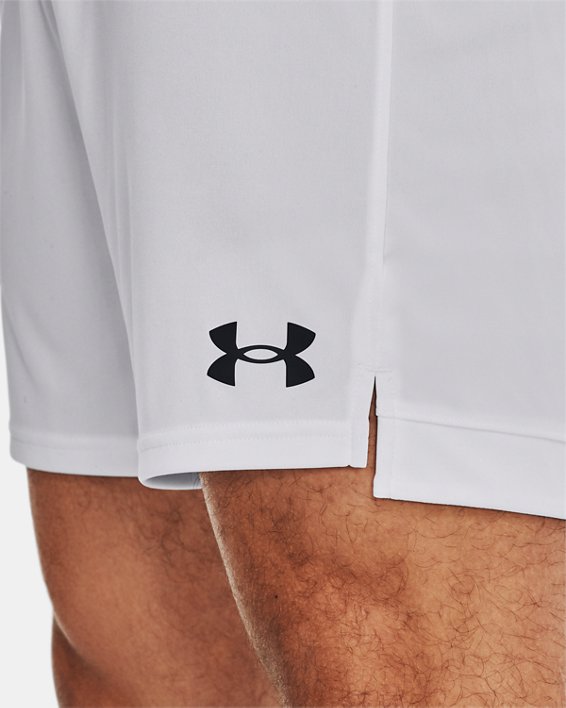 Men's UA Maquina 3.0 Shorts in White image number 3